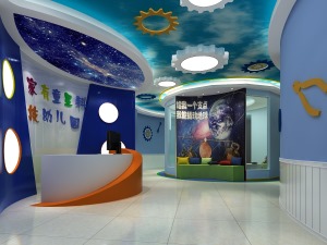 维也纳幼儿园装修案例_河南蓝禾装饰设计公司报价透明无隐形消费