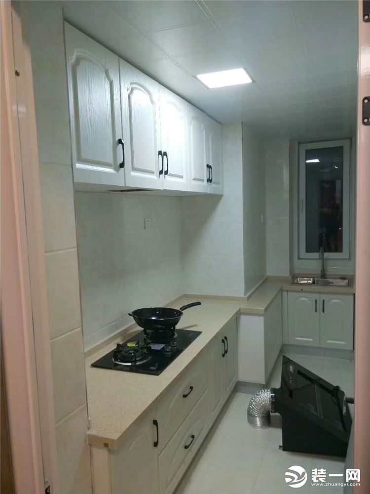 徐州未来城90平三居室简约风格出租房装修实景图厨房
