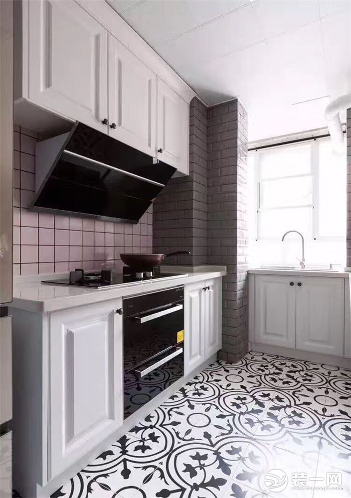 乌鲁木齐铂金湾130平四居室美式风格  厨房