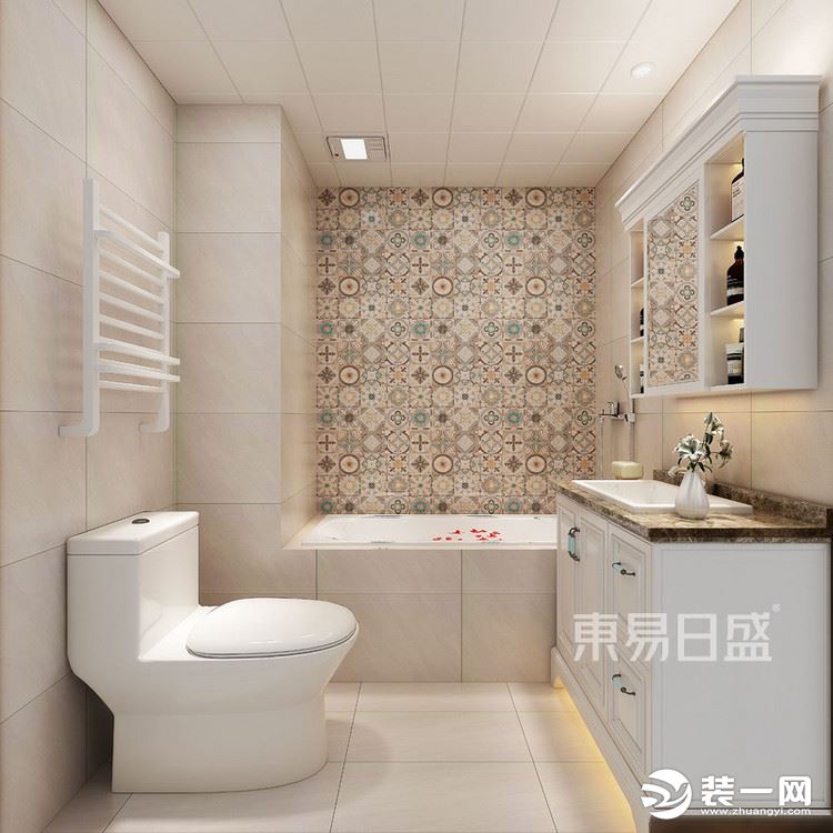 深圳东易日盛总部-卫生间家装效果图