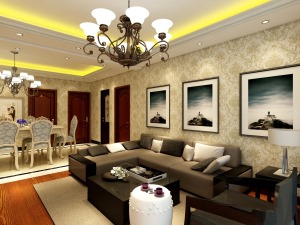 客厅装修案例，上海嘉定装修实例分享