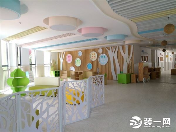 缤纷六一来临 幼儿园大厅装修效果图案例推荐