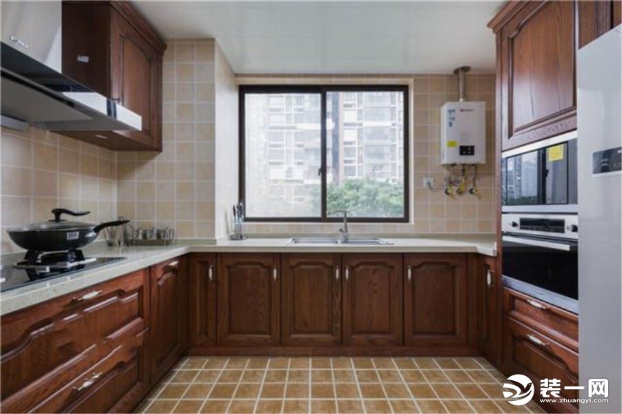 兰州138平米三室两厅美式风格装修案例效果 厨房
