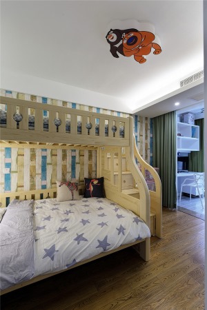佩奇装饰 | 北岸江山74m2现代风格案例设计 儿童房