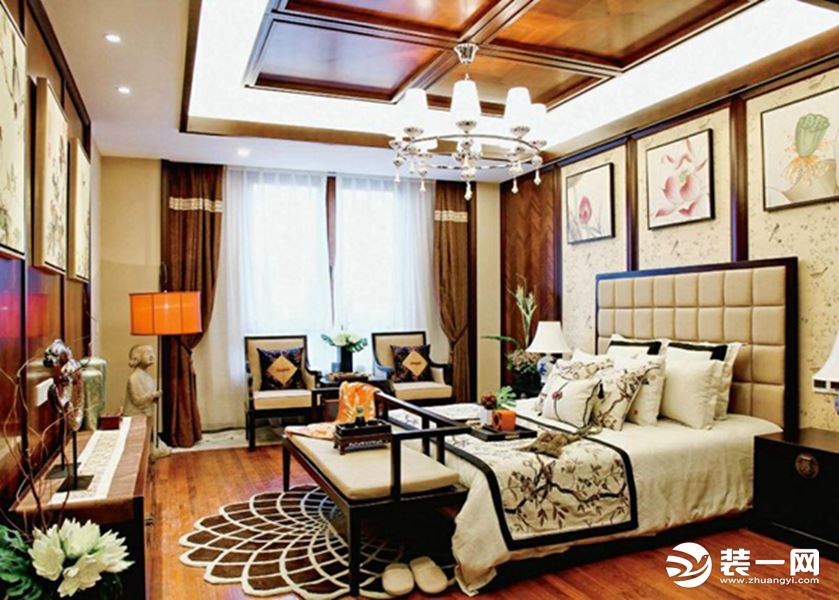 新中式风格设计 打造典雅三居室