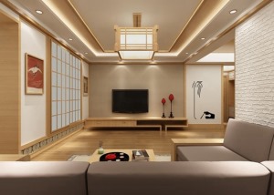 日式二居室装修