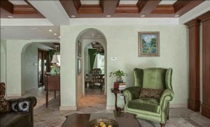 【金伙伴装饰】复式 保利独墅西岸164平  26万  美式风格  美式风格的特点