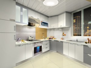 阳光尚城别墅混搭风格装修效果图厨房
