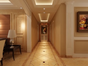 福祉苑168平现代风格走廊装修效果图