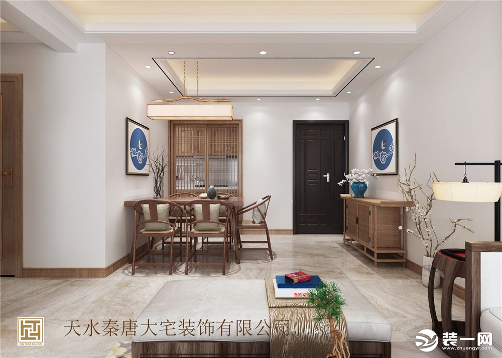 新中式风格客厅效果图