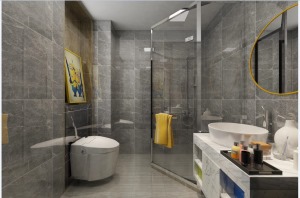 欧式风格浴室效果图