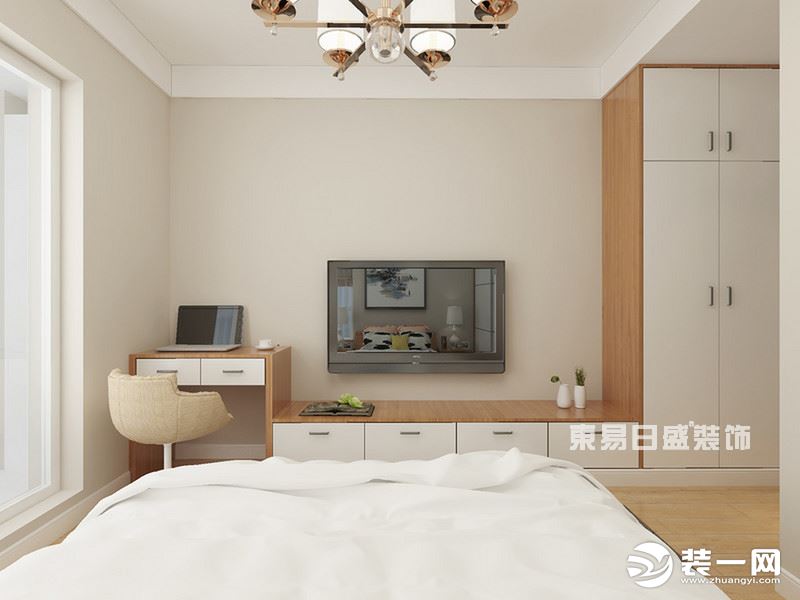龙湖江与城+日式风格+卧室