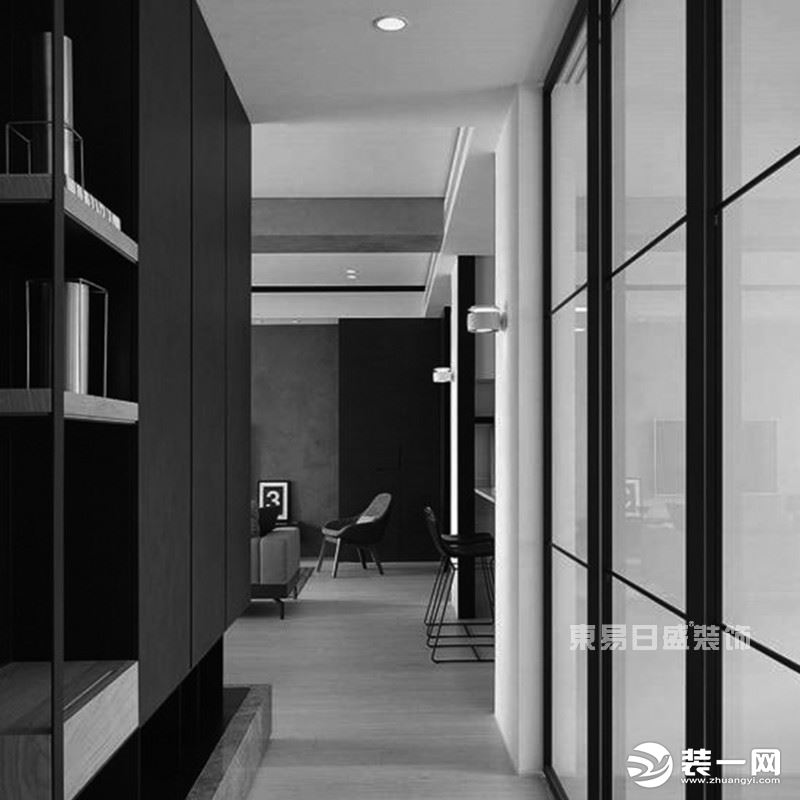 【重庆东易日盛】九里晴川169平米现代风格-玄关装修效果图