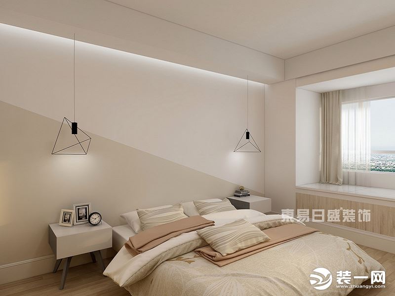 【重庆东易日盛】龙湖原著114平现代简约风格-卧室装修效果图