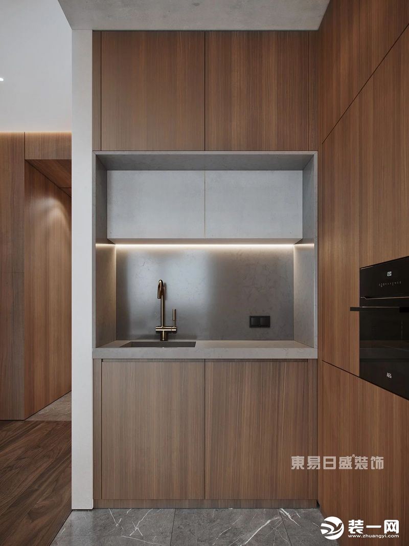 两江新宸125平米现代简约风格-厨房装修效果图