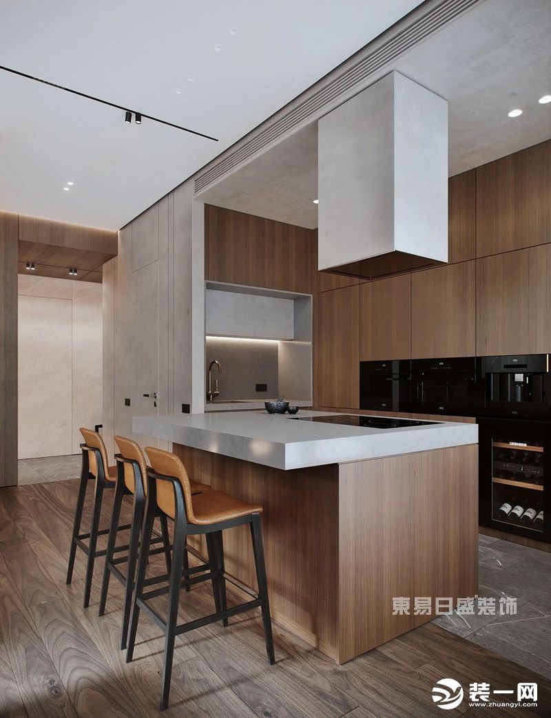 两江新宸125平米现代简约风格-餐厅装修效果图