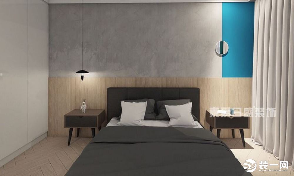 【重庆东易日盛】世纪城120平米现代简约-卧室装修效果图