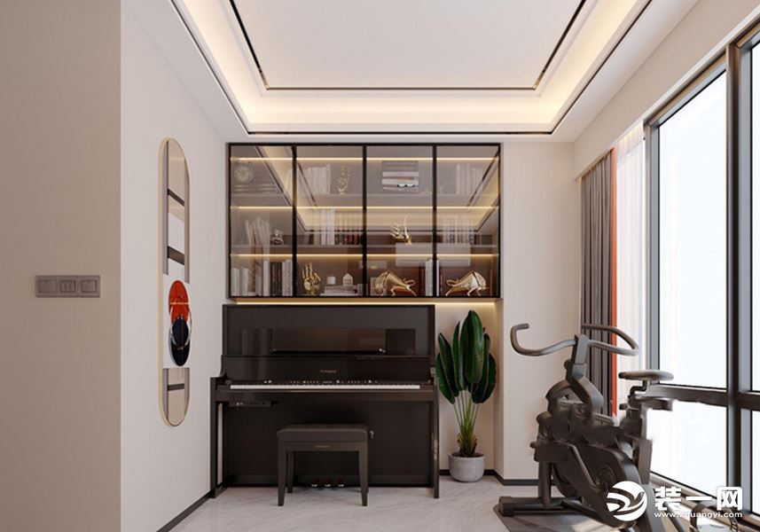 万科悦湾 196㎡ 现代风格 装修设计 休闲室案例