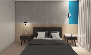 【重庆东易日盛】世纪城120平米现代简约-卧室装修效果图