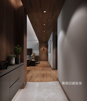 【重庆东易日盛】东海岸150㎡三居室现代风格装修效果图