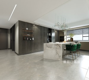 【重庆东易日盛】167平米顶层现代风格-厨房装修效果图