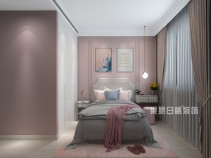 【重庆东易日盛】125㎡法式轻奢风格-卧室装修效果图