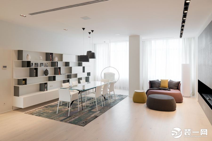 客厅现代风格LOFT·公寓装修效果图