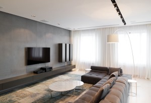 客廳現代風格LOFT·公寓裝修效果圖