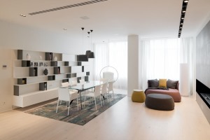 客廳現代風格LOFT·公寓裝修效果圖