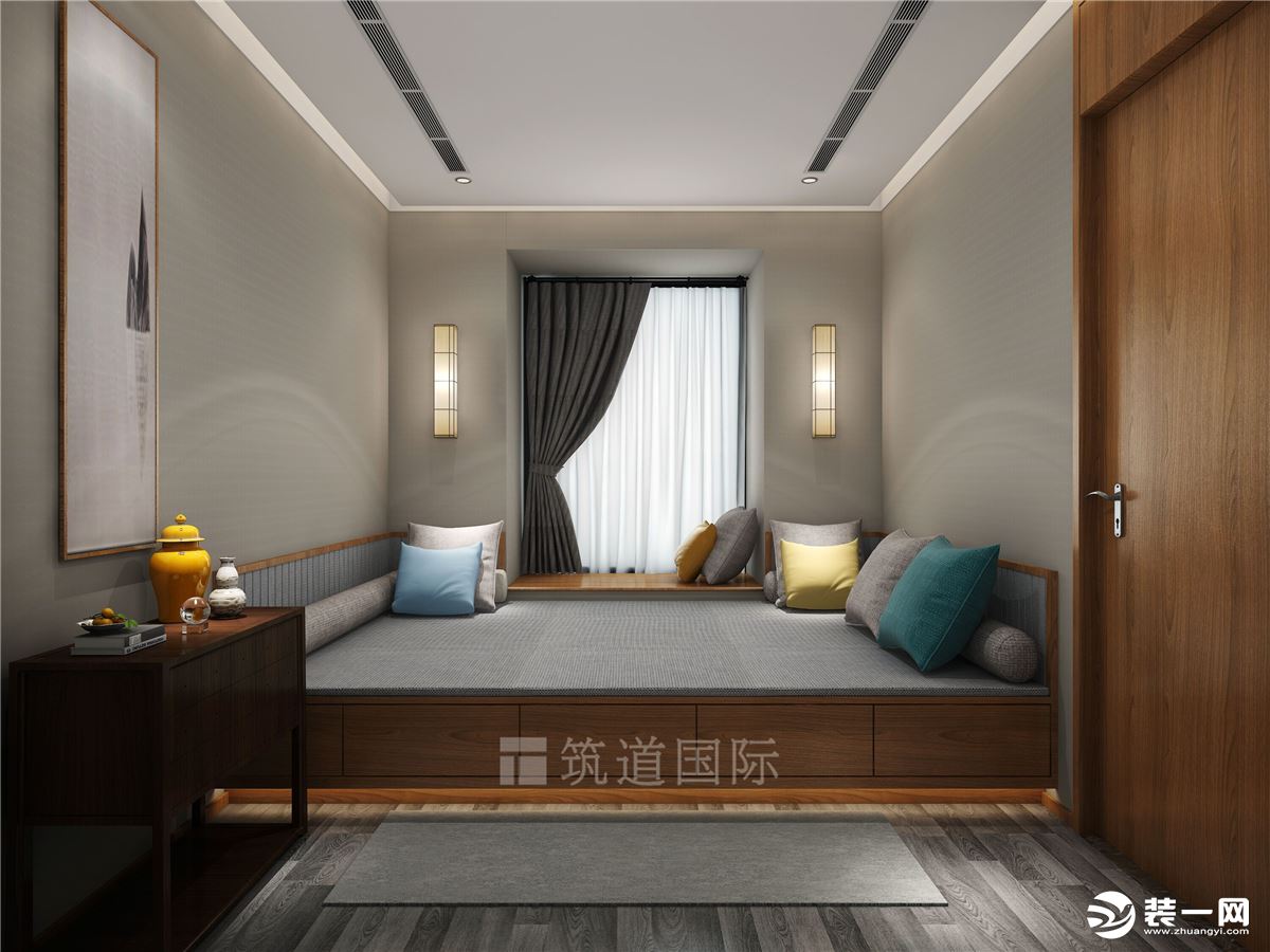 西水东新中式风格 卧室