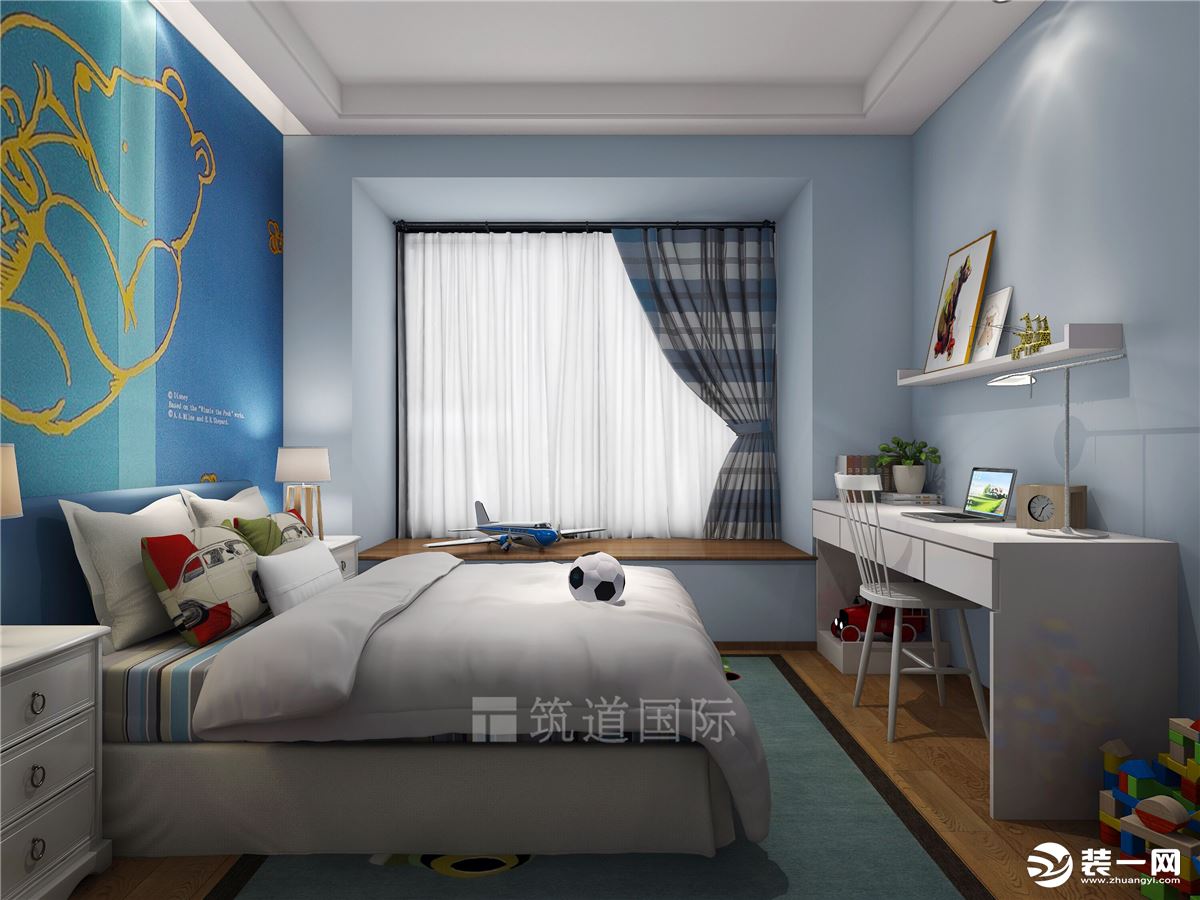 西水东新中式风格 卧室