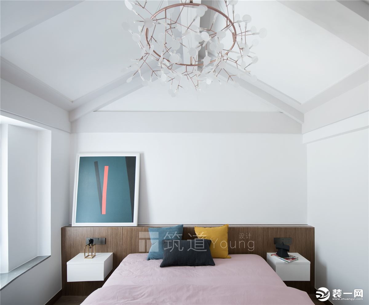 【实景】无锡孔雀城170平三居室现代风格 卧室