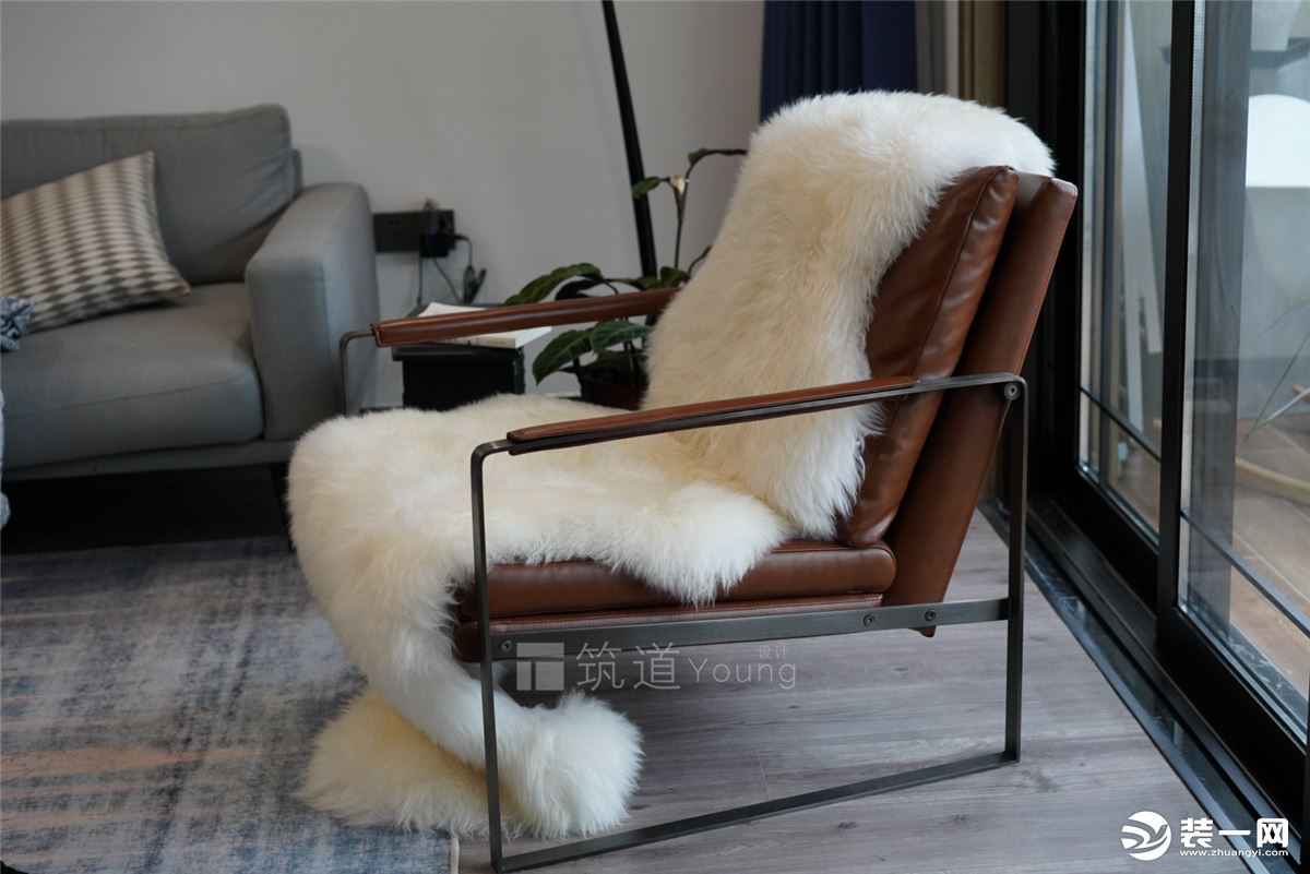 【实景】无锡孔雀城170平三居室现代风格 躺椅