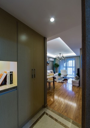 兰石·豪布斯卡二居室现代风格装修效果图