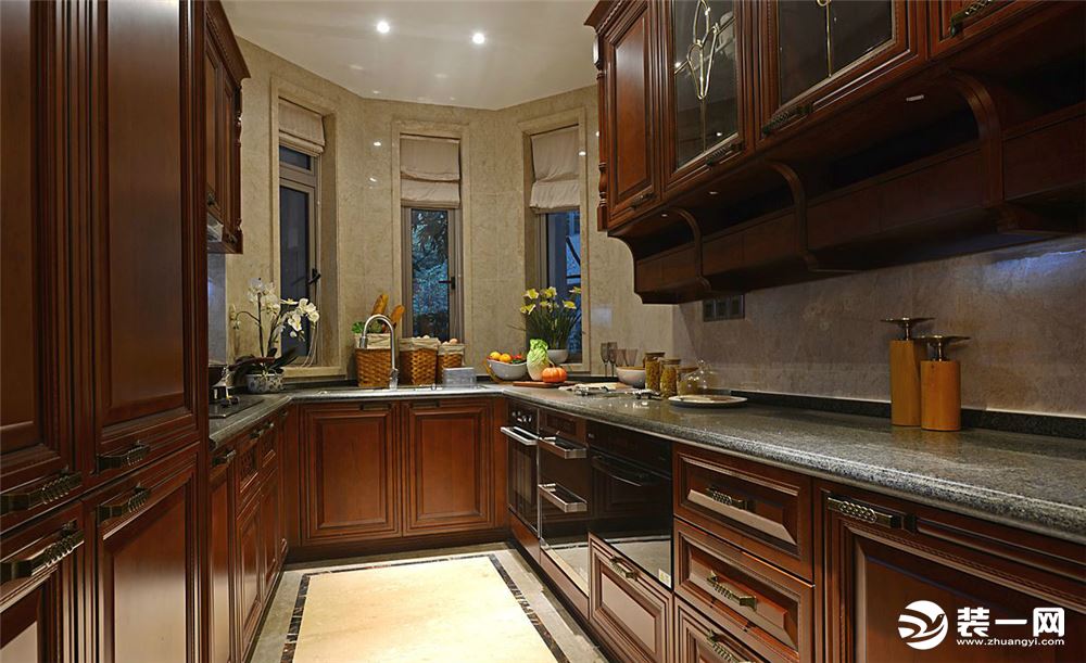 紫荆城四居室中式风格造价12万--厨房
