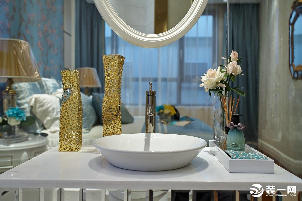 嘉年华青年城smart公寓二居室简欧风格造价6万--卫生间