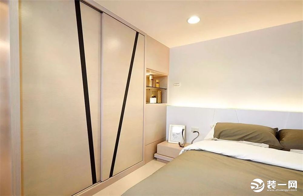 学府杏林38平小户型现代风格效果图--卧室