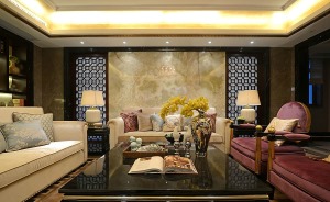 【宽度空间】紫荆城四居室中式风格造价12万