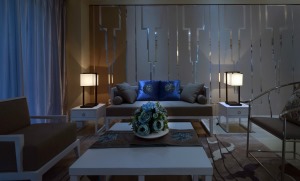 【宽度空间】中式风格 鹭岛国际四期二居室  造价6万