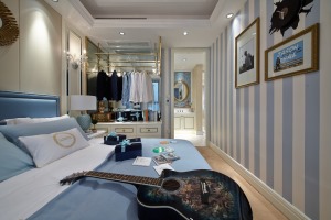 嘉年华青年城smart公寓二居室简欧风格造价6万--卧室
