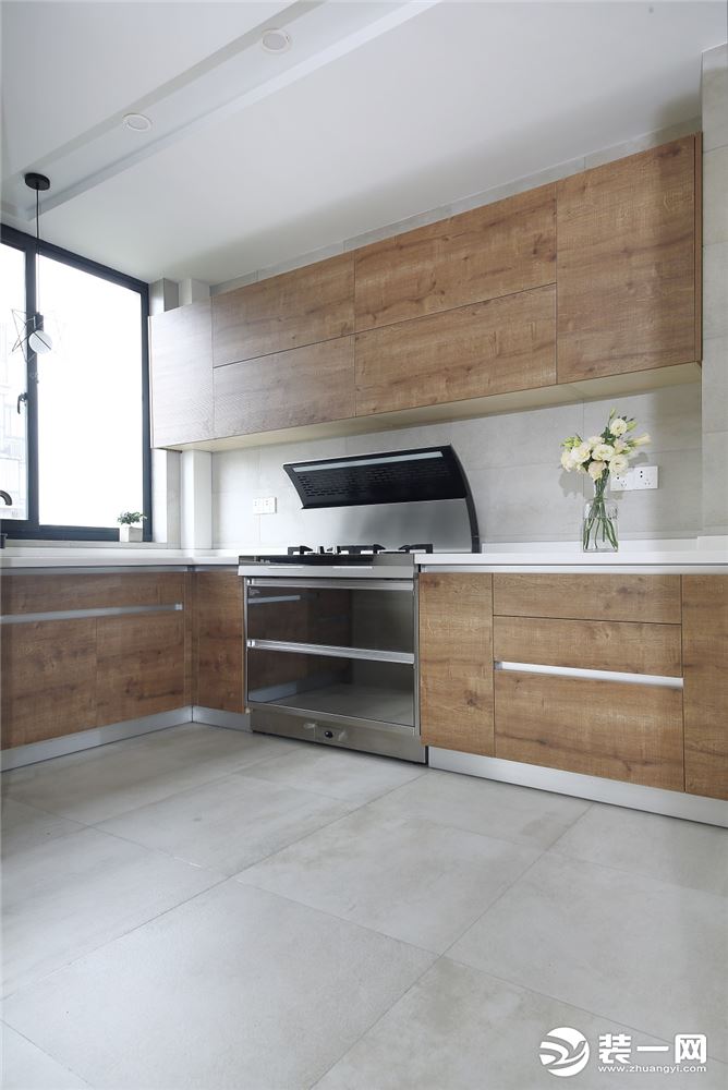 无锡西水东木色北欧风150平四居室北欧风格厨房
