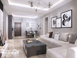 【太原思达尔家装公司】中正锦城117平米装修案例设计方案