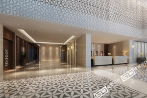 楠泰水晶酒店設計裝飾-成都酒店深化設計案例模板