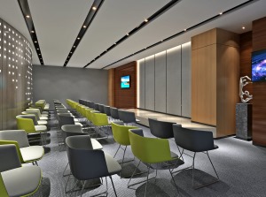 办公室现代风格会议室装修效果图