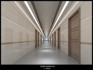 走廊-办公楼-中核建设实验楼