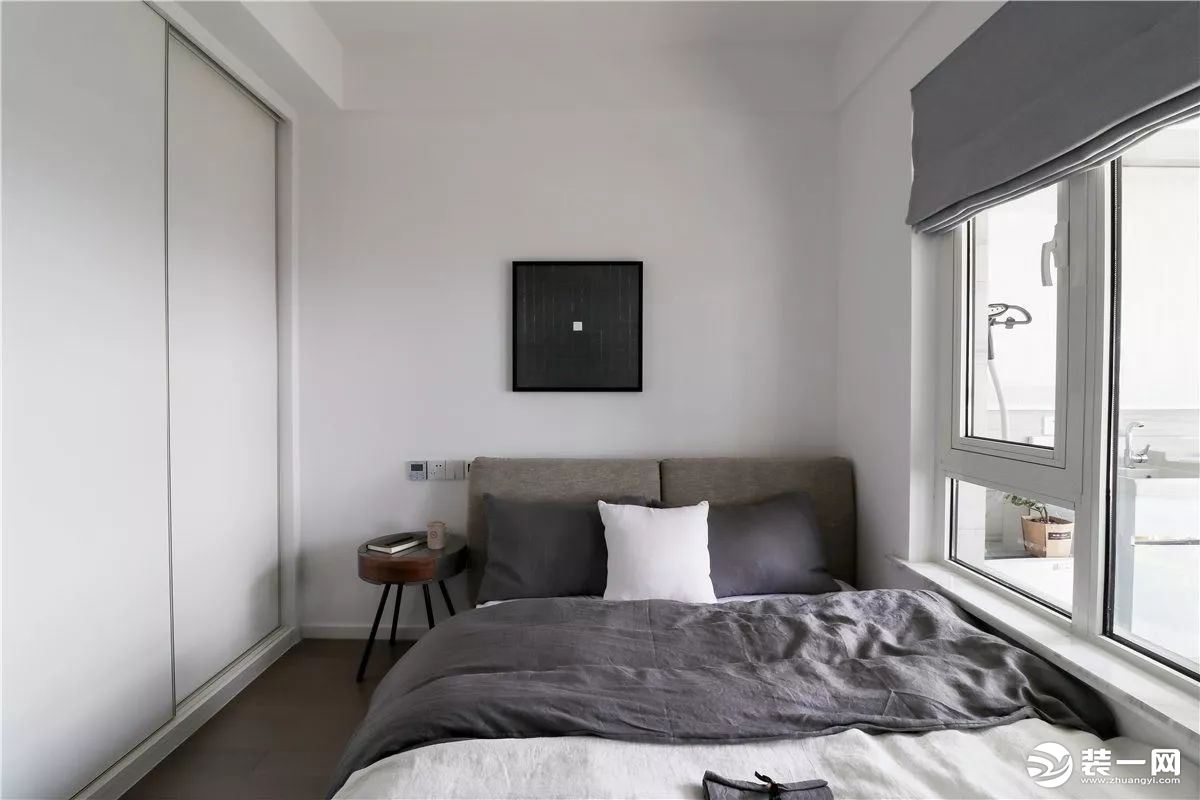麦莎装饰 金泰国际 北欧风格 110㎡ 三居室 11000元  卧室