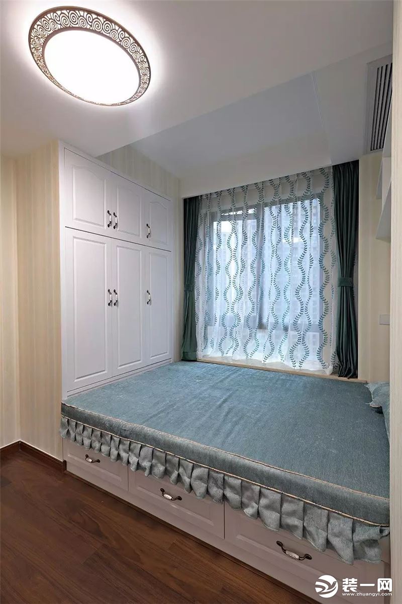 麦莎装饰   兴冶国际  美式风格  85m²  二居室  96000元  卧室