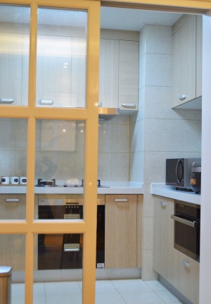 麦莎装饰 中航城  中式风格  90㎡ 二居室 67000元  厨房