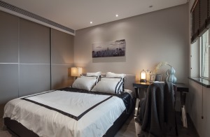 麦莎装饰 银城花园  中式 85㎡ 三居室 75000元  卧室