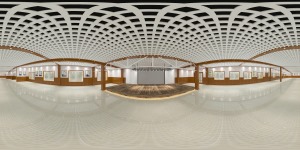 大厅-金珊食品厂460平时尚现代平面设计图